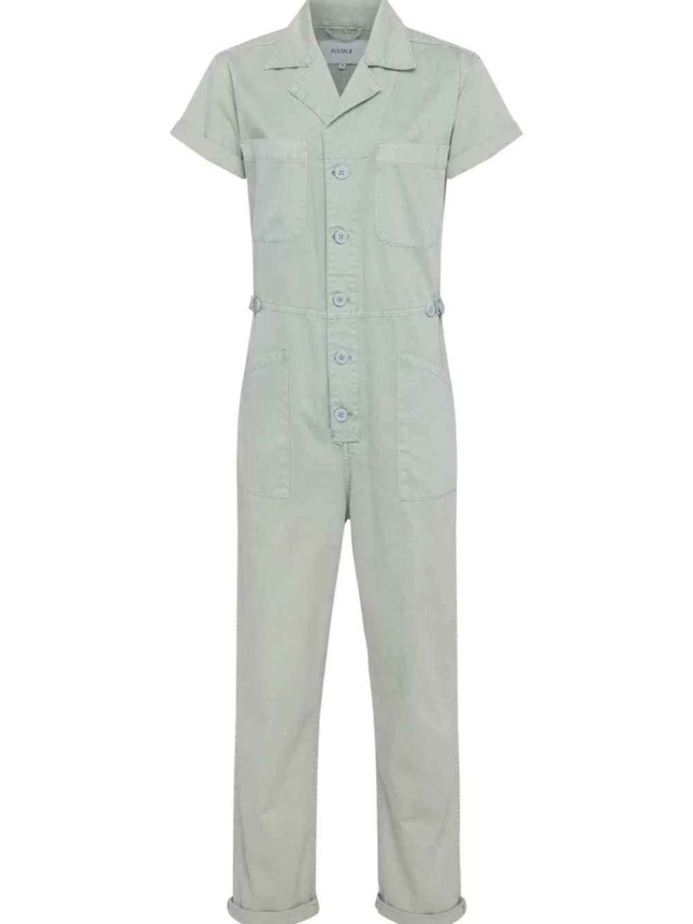 PISTOLA Grover Short Sleeve Field Suit in Blue Frost - size XS - NWT